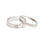 Load image into Gallery viewer, Price Point Plain Platinum Love Bands JL PT 234
