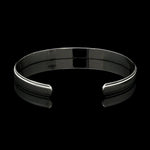 Load image into Gallery viewer, Punjabi Open Platinum Kada with Raised Center for Men JL PTB 817
