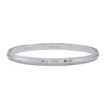 Load image into Gallery viewer, Punjabi Platinum Kada for Men with Matte Finish &amp; Hi-Polish JL PTB 617
