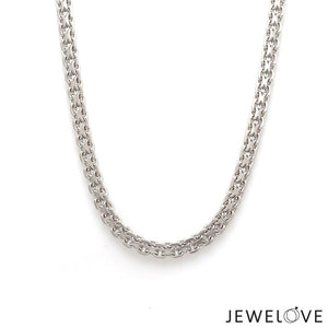 4.5mm Men of Platinum | Designer Platinum Chain for Men JL PT CH 1246   Jewelove.US