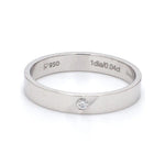 Load image into Gallery viewer, Platinum Engagement Rings with Small Single Diamonds JL PT 122
