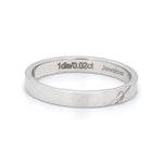 Load image into Gallery viewer, Platinum Engagement Rings with Small Single Diamonds JL PT 122
