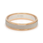 Load image into Gallery viewer, Designer Unisex Platinum &amp; Rose Gold Couple Rings JL PT 1121
