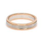 Load image into Gallery viewer, Designer Unisex Platinum &amp; Rose Gold Couple Rings JL PT 1121
