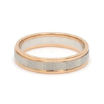 Load image into Gallery viewer, Designer Unisex Platinum &amp; Rose Gold Couple Rings JL PT 1121
