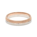 Load image into Gallery viewer, Designer Unisex Platinum &amp; Rose Gold Couple Rings JL PT 1150
