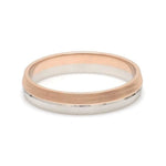 Load image into Gallery viewer, Designer Unisex Platinum &amp; Rose Gold Couple Rings JL PT 1150
