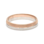 Load image into Gallery viewer, Designer Unisex Platinum &amp; Rose Gold Couple Rings JL PT 1150
