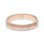 Load image into Gallery viewer, Designer Unisex Platinum &amp; Rose Gold Couple Rings JL PT 1150
