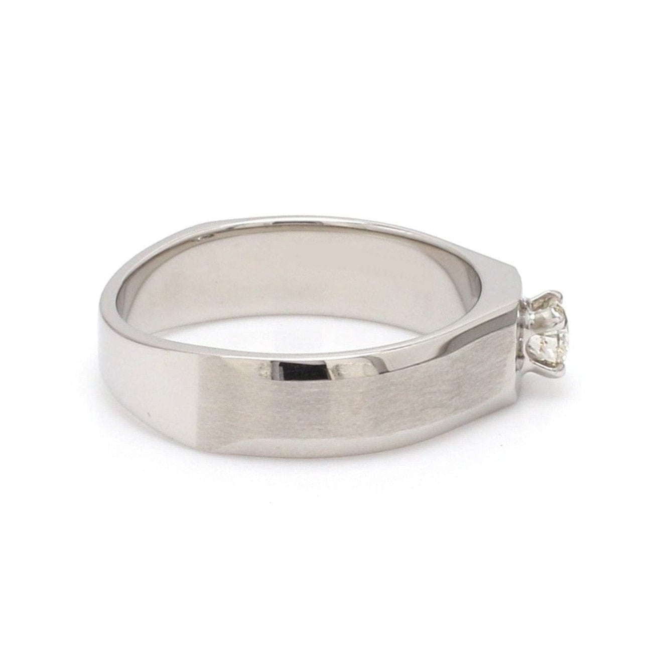 Platinum Solitaire Couple Rings JL PT 983