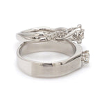 Load image into Gallery viewer, Platinum Solitaire Couple Rings JL PT 983
