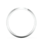 Load image into Gallery viewer, Beveled Edges Plain Platinum Ring for Men JL PT 616
