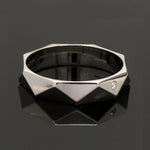Load image into Gallery viewer, Poles Apart Designer Platinum Couple Rings with Diamonds JL PT 957
