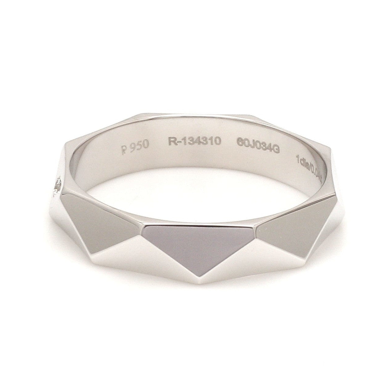 Poles Apart Designer Platinum Couple Rings with Diamonds JL PT 957