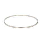 Load image into Gallery viewer, 2mm Hollow Platinum Bangle Lightweight for Women JL PTB 1101
