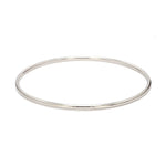 Load image into Gallery viewer, 2mm Hollow Platinum Bangle Lightweight for Women JL PTB 1101
