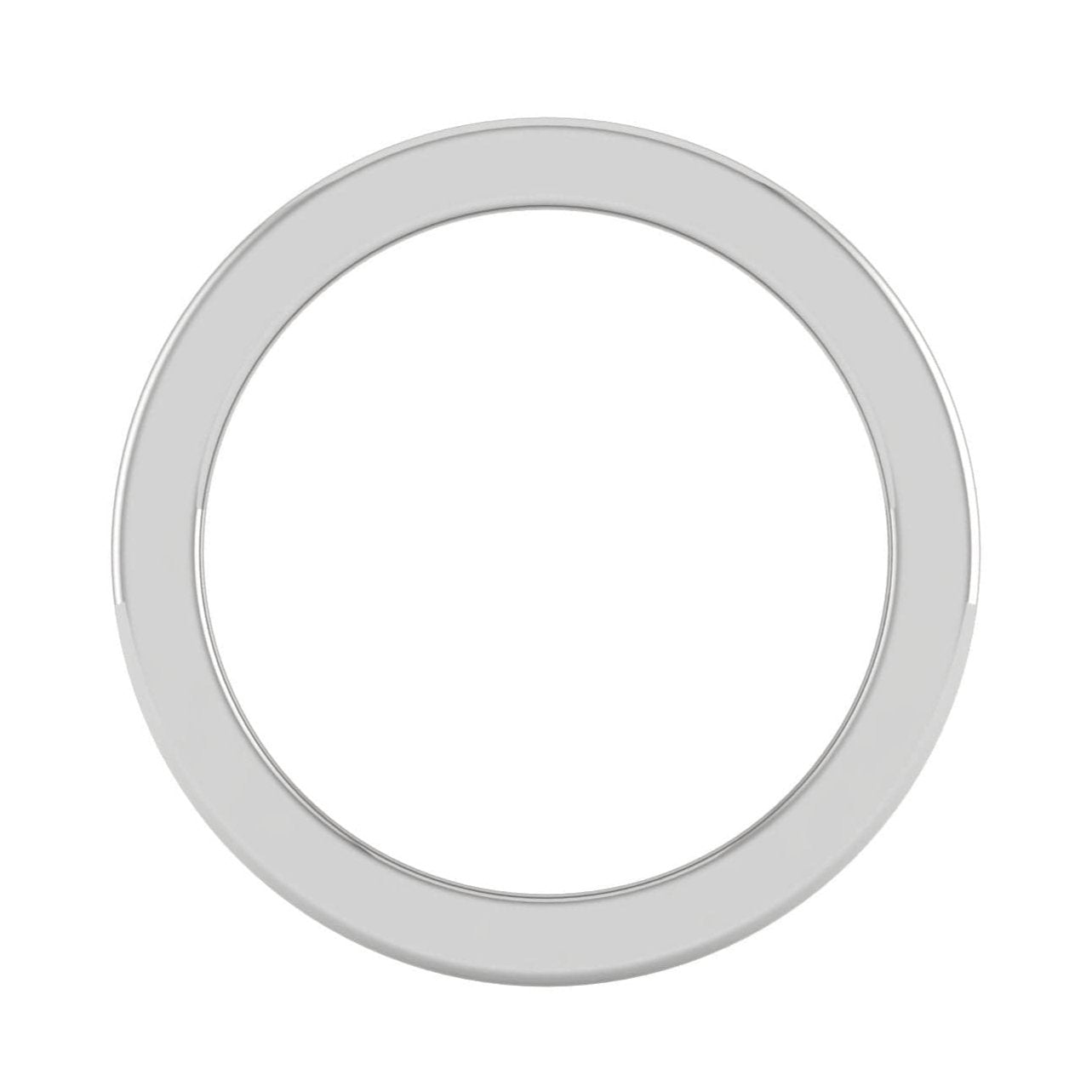 Plain Platinum Couple Ring JL PT MB 131