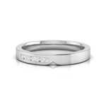 Load image into Gallery viewer, Serendipity Platinum Love Bands with Diamonds JL PT 527

