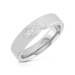 Load image into Gallery viewer, Serendipity Platinum Love Bands with Diamonds JL PT 527
