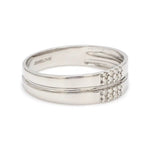 Load image into Gallery viewer, Simple 2 &amp; 4 Row Platinum Love Bands JL PT 120

