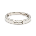 Load image into Gallery viewer, Simple 2 &amp; 4 Row Platinum Love Bands JL PT 120
