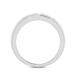 Load image into Gallery viewer, Simple His &amp; Designer Her Platinum Couple Rings with Diamonds JL PT 531
