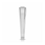 Load image into Gallery viewer, Simple His &amp; Designer Her Platinum Couple Rings with Diamonds JL PT 531
