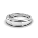 Load image into Gallery viewer, Simple His &amp; Designer Her Platinum Couple Rings with Diamonds JL PT 531
