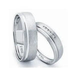 Load image into Gallery viewer, Simple Platinum Love Bands JL PT 107
