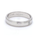 Load image into Gallery viewer, Single Diamond Milgrain Platinum Couple Rings JL PT 539
