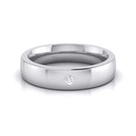 Load image into Gallery viewer, Single Diamond Platinum Ring for Men JL PT B-13
