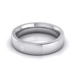 Load image into Gallery viewer, Single Diamond Platinum Ring for Men JL PT B-13
