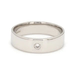 Load image into Gallery viewer, Single Diamond Platinum Ring JL PT 500
