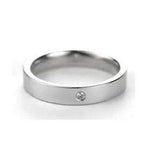 Load image into Gallery viewer, Single Diamond Platinum Ring JL PT 500
