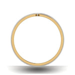 Load image into Gallery viewer, Single Diamond Platinum &amp; Yellow Gold Fusion Couple Rings JL PT 641
