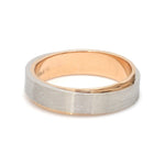 Load image into Gallery viewer, Slanting Platinum &amp; Rose Gold Couple Rings JL PT 635
