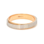 Load image into Gallery viewer, Slanting Platinum &amp; Rose Gold Couple Rings JL PT 635
