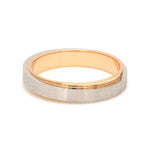 Load image into Gallery viewer, Slanting Platinum &amp; Rose Gold Couple Rings JL PT 635
