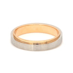 Load image into Gallery viewer, Slanting Platinum &amp; Rose Gold Couple Rings JL PT 635

