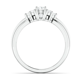 Spark of Love - Platinum Couple Rings with Diamonds JL PT 600