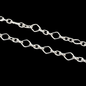 Square Links Platinum Chain JL PT CH 890