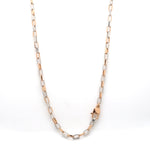 Load image into Gallery viewer, Square Links Platinum &amp; Rose Gold Chain for Men JL PT CH 950
