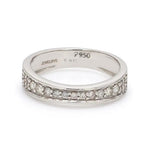 Load image into Gallery viewer, Complementary Platinum Love Bands with Pathways JL PT 211

