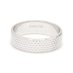 Load image into Gallery viewer, Platinum Love Bands with Diamond Cut JL PT 123
