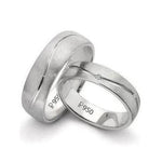 Load image into Gallery viewer, Super Sale - JL PT 130 Platinum Couple Ring Sizes 16, 7
