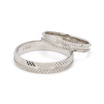Load image into Gallery viewer, Designer Platinum Couple Rings JL PT 1111
