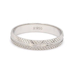 Load image into Gallery viewer, Designer Platinum Couple Rings JL PT 1111
