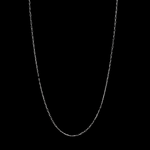 Load image into Gallery viewer, Thin Platinum Chain with Rectangular Links JL PT CH 905   Jewelove.US
