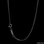 Load image into Gallery viewer, Thin Platinum &amp; Rose Gold Chain for Women JL PT CH 953   Jewelove.US
