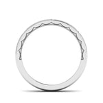 Load image into Gallery viewer, Three Diamond Unisex Platinum Diamond Band with Hidden Milgrain JL PT 6774
